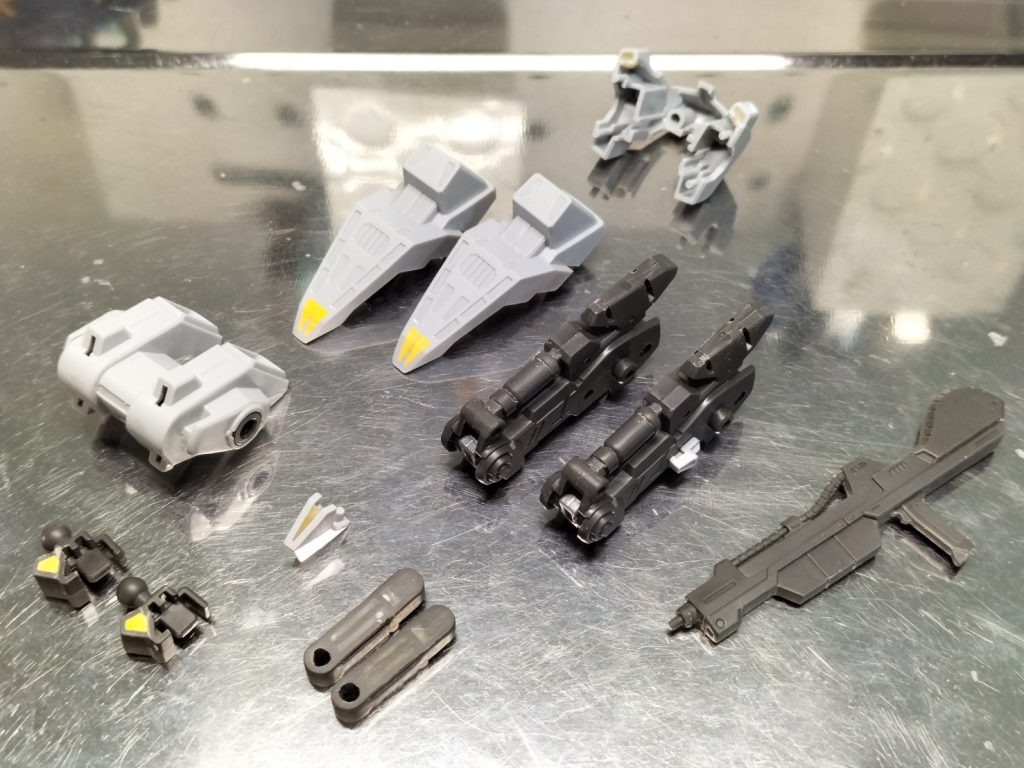 合わせ目は少なめでしたが、肉抜きが……SDWHに比べたらだいぶマシかな?