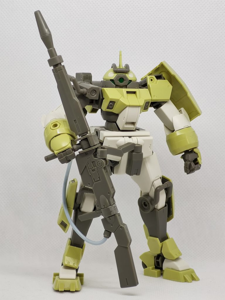 素組み状態（頭部バルカンは埋めてます）