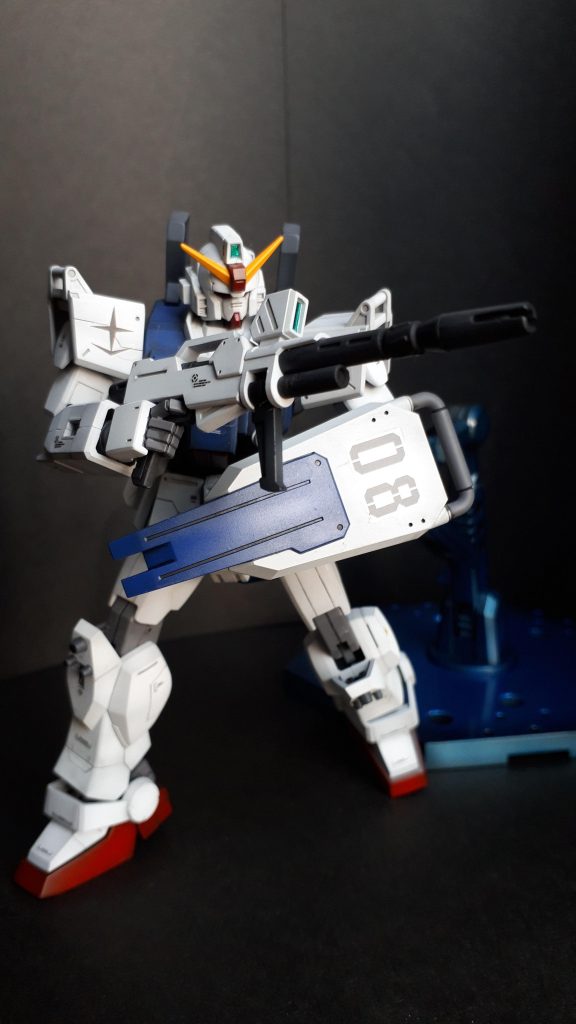 ビームライフルの造形も最高です\( 'ω')/