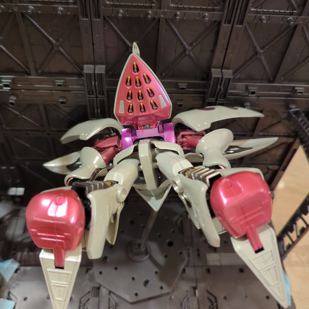 HGキュベレイ マークトゥ エルピープル専用機 チタニウムフィニッシュ（風）–2枚目/制作者：Ａ*