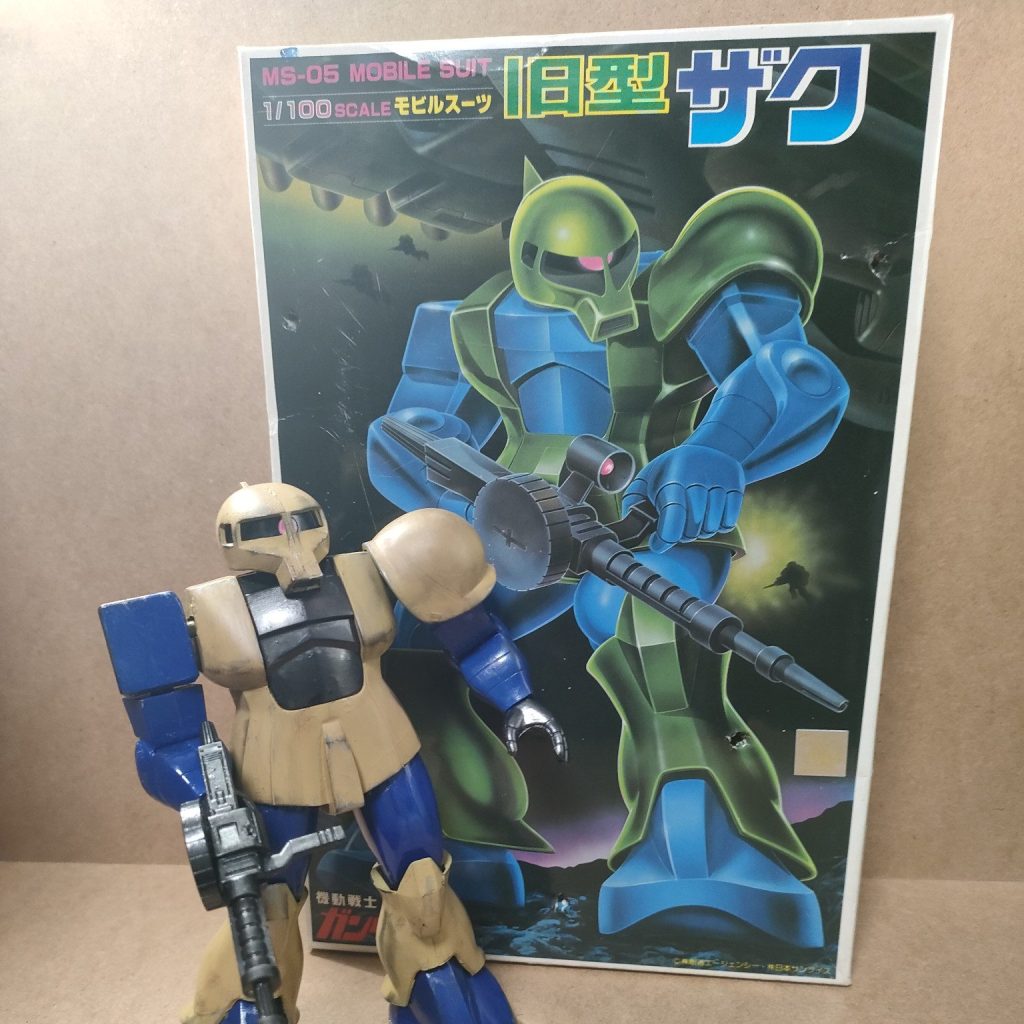 旧キット旧ザク100/1 リアルタイプカラー｜risutarouさんのガンプラ
