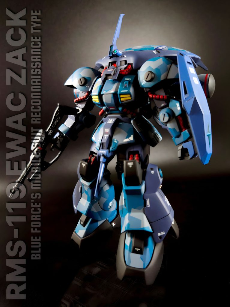 HGUC アイザック(スプリンター迷彩仕様)–2枚目/制作者:自己満ぺいんたー