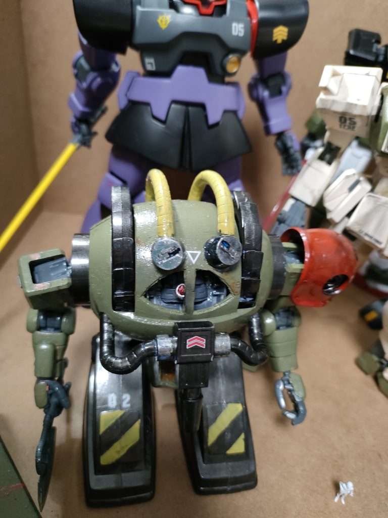 モノアイも一応、動きますᕙ⁠(⁠＠⁠°⁠▽⁠°⁠＠⁠)⁠ᕗ