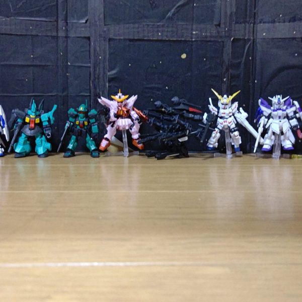 自宅のモビルスーツアンサンブル(ガンダムのみ)