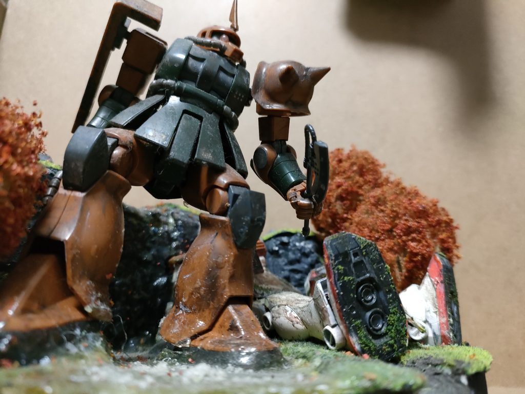 msの大きさが分かるショットですね、かっこいいな(自画自賛)