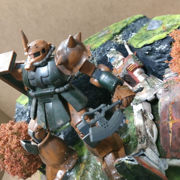 ガルマザクジオラマ