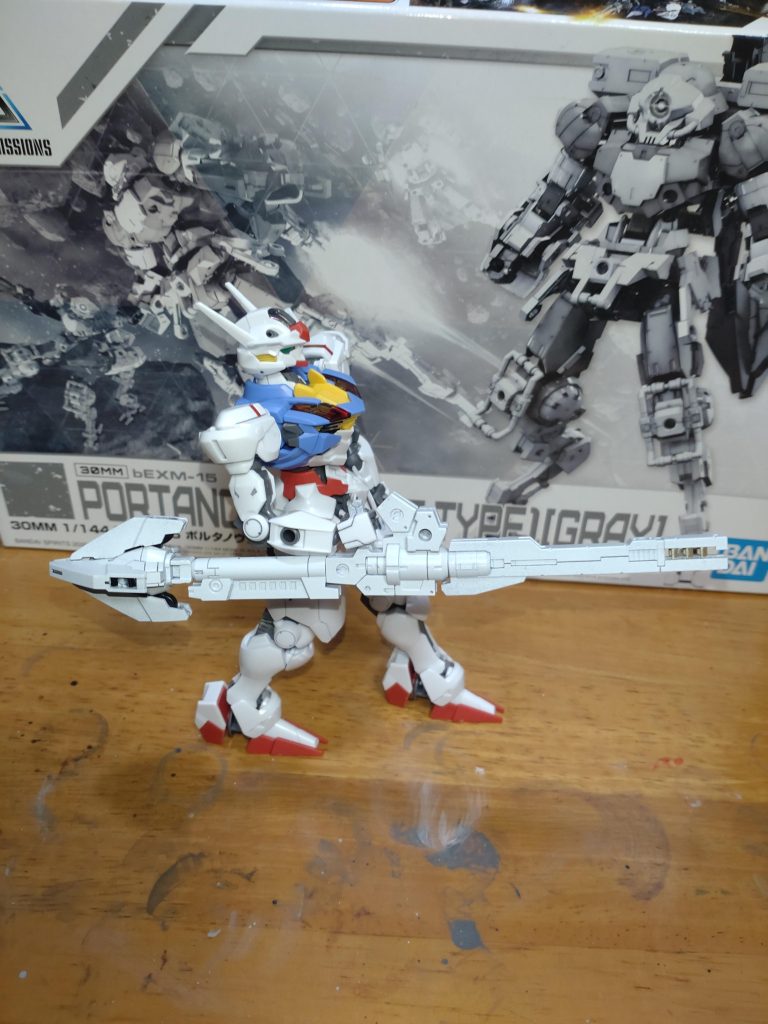 畳んだ このキット結構店舗でも見かけるからね！