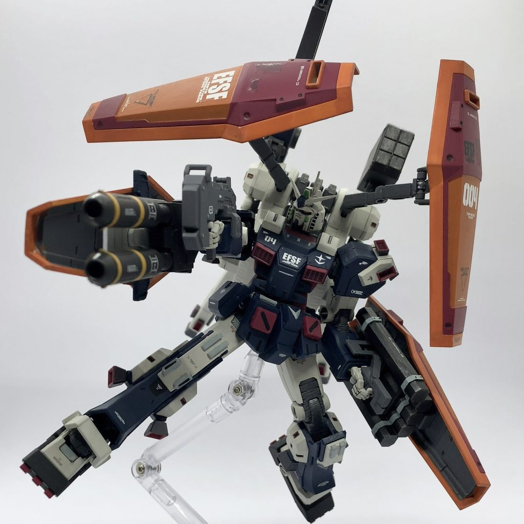 HG フルアーマーガンダム（サンダーボルト版）–4枚目/制作者：yellowsun