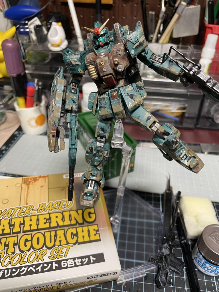 ドロドロドロドロドロドロドロドロドロドロ〜!!ジャングル軍行をイメージしてるので思いっきり汚しますトップコートすると若干落ち着くので過剰な位がちょうど良いかも