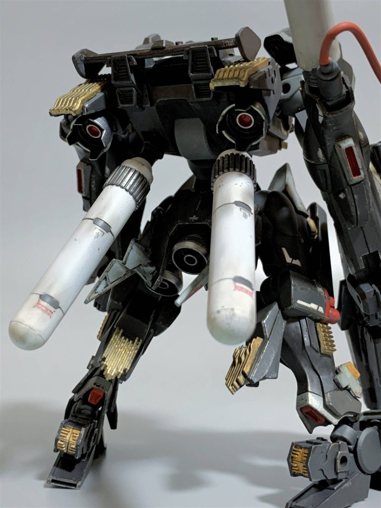 背中は普段なら手抜きするとこですけど 頑張りました! オーバードブーストです!!