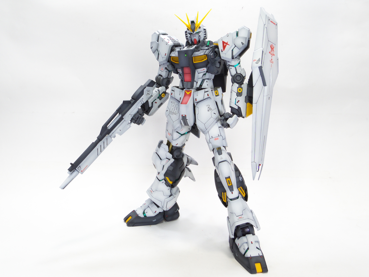 MG νガンダム ver.ka｜gunplacraftさんのガンプラ作品｜GUNSTA（ガンスタ）