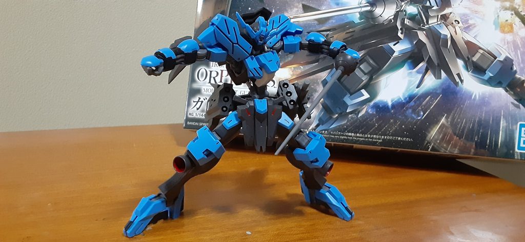 確かヴィダールのキットレビュー見てからオルフェンズのアニメ見て、どんな活躍見れるのかなと思ったらマトモに闘ったシーン二回…　　　　ハシュマル戦の時はあのアホをジュリエッタに押し付けられたし