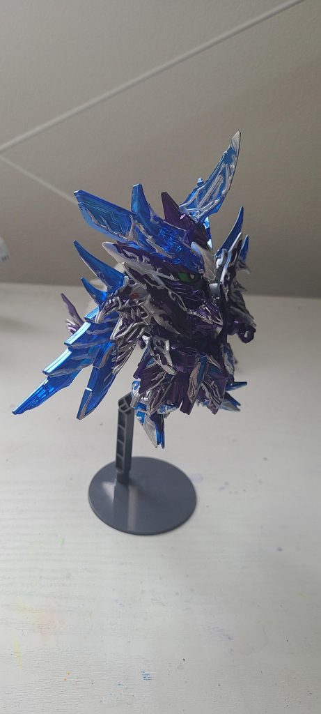 この子も当然筆塗りなんですが1部このシリーズ特有？のなんでこの成型色にした？感があったのでキツかったですww