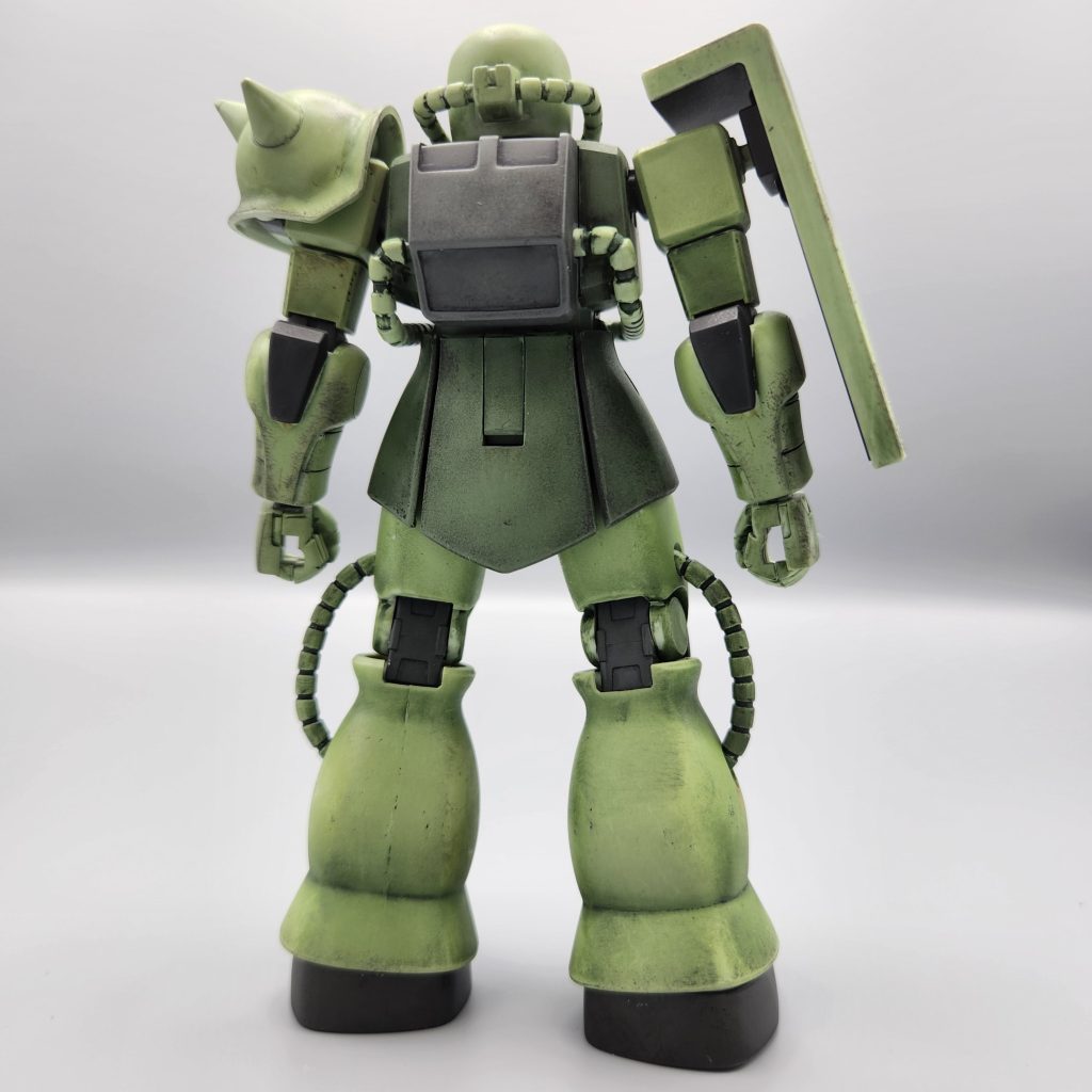 背面。合わせ目消し等が甘いところは”使用感の味”として処理w