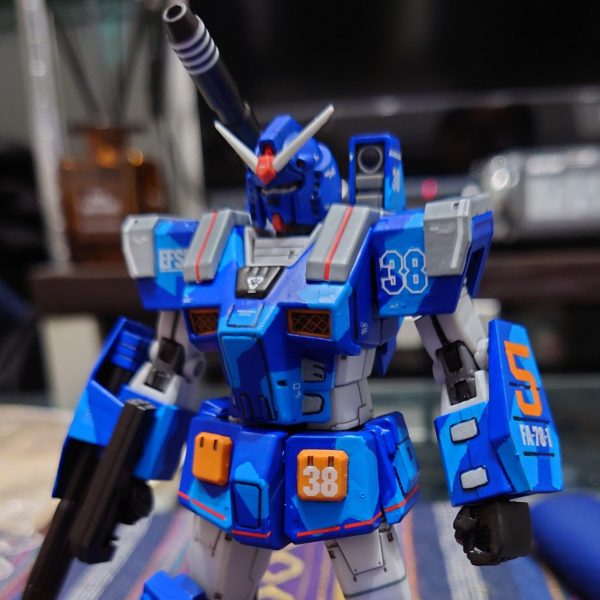 フルアーマーガンダム　ブルースプリンター迷彩