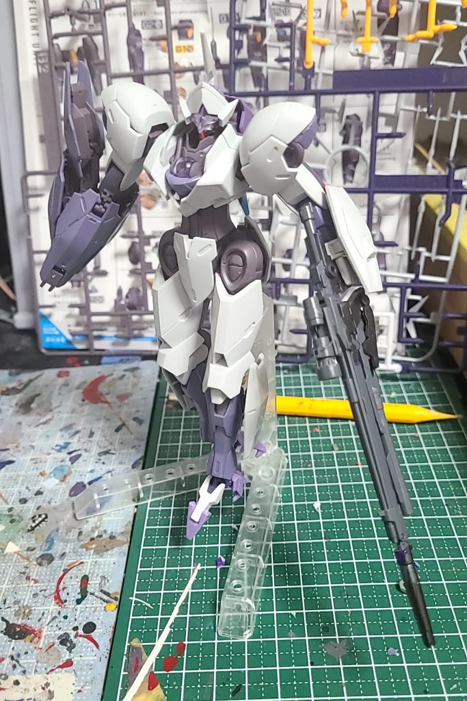 基本的にはミカエリスを使用ビームライフルはシナンジュのもの 