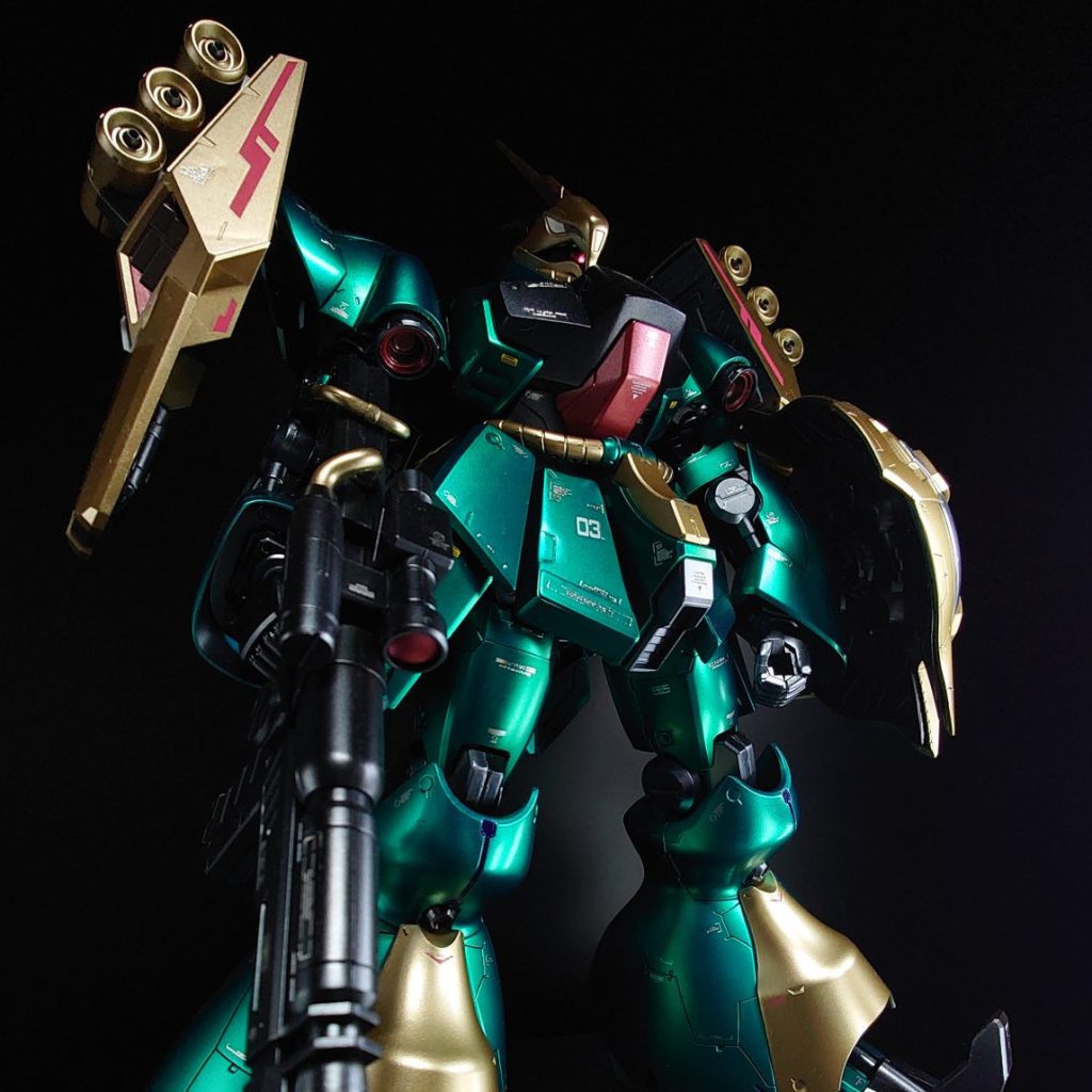 RE ヤクト・ドーガ（ギュネイ・ガス機） RE/100 1/100 ヤクト・ドーガ（ギュネイ・ガス機）｜バンダイ