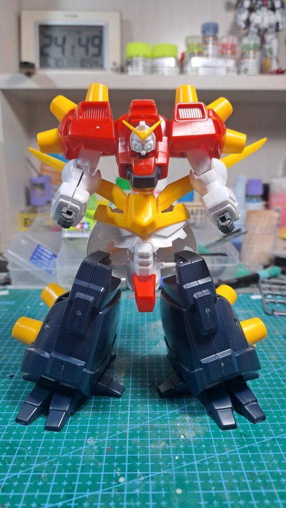 素組み、、、、圧倒的に【ラスボス感】が足りないので改修しました。