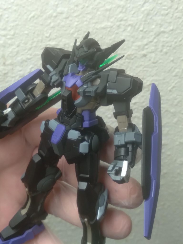 I just love how this looks. The purple and light gray work well together. I also have other weapons for it.