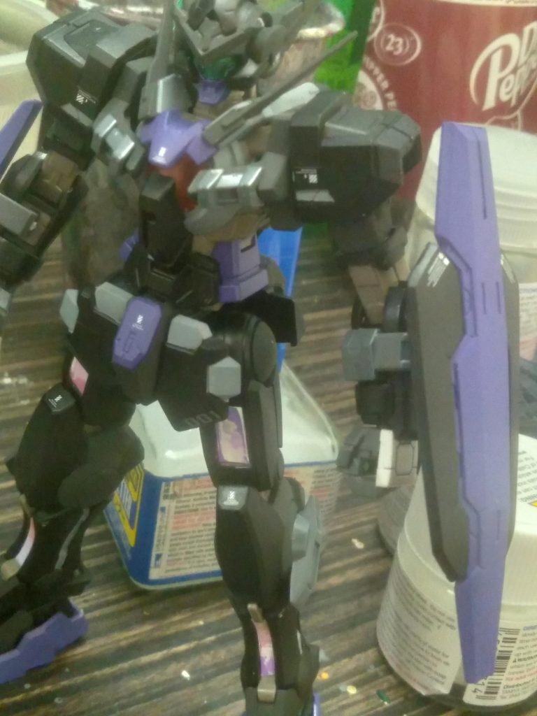 After adding decals and the reflective tape. This turned out to be one of my better works, I think