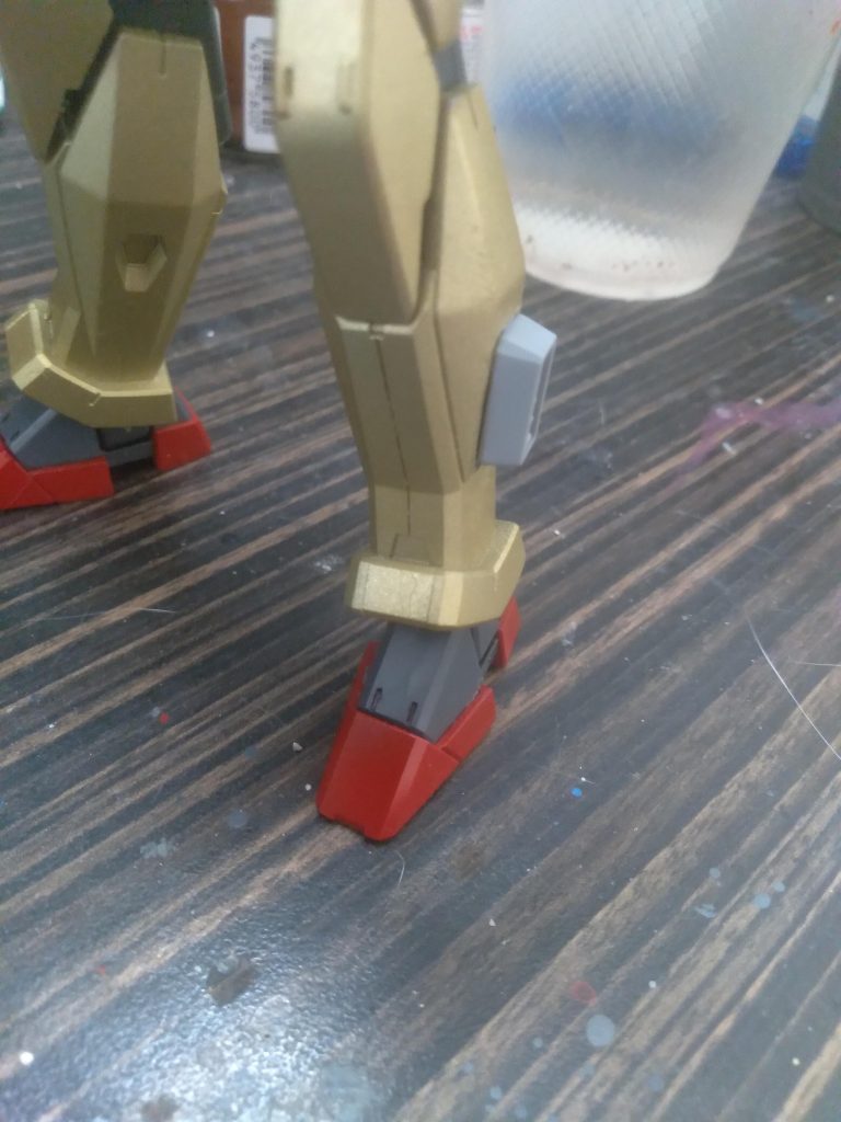 Builders parts thrusters were used on the legs