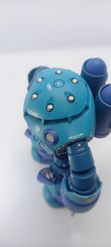 魚雷の先端デカールはお気に入りです。細かいディテールはデカールの魅力を引き出してくれます。