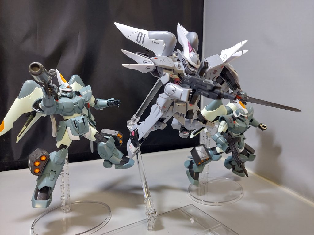 ジン達と小隊みたいな感じで✨