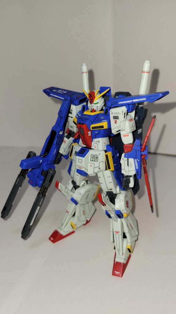 HGUC ZZガンダム–2枚目/制作者：ユユスケ