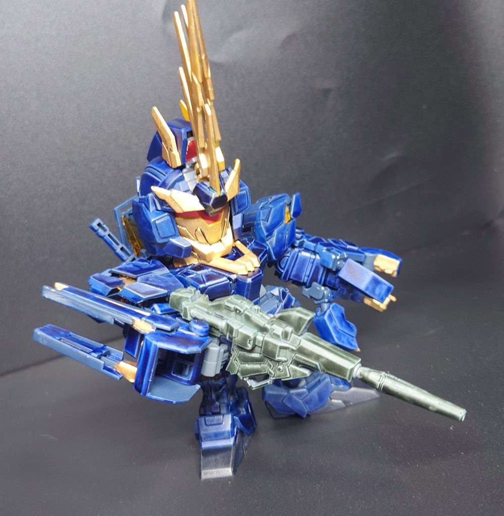 自分は、ユニコーンガンダムは、ユニコーンモードの方が好きですね。