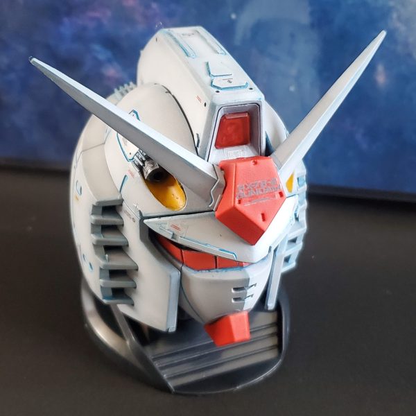 ガチャガチャのガンダムヘッド