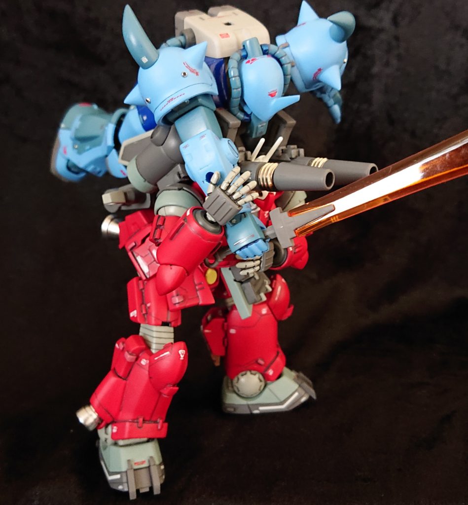 速攻で一本背負い(奇跡の自立)。