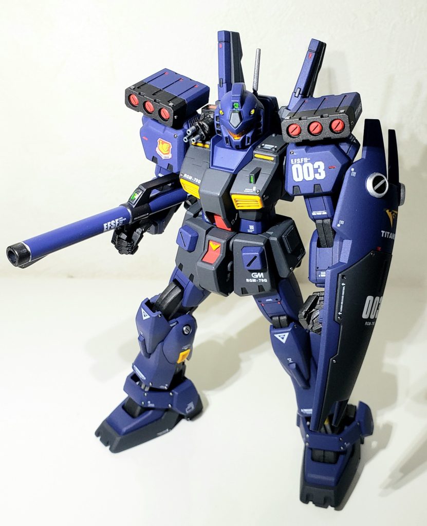 肩アーマーはMk-IIの腕にポン付け出来るかと思ったけどダメだったので多少の加工は必要でした^^;でもクゥエル感を残すために敢えて残して取り付けてます。なにより自作したミサイルポッドがカッコ良さ5割増しじゃないかと( ´´ิ∀´ิ` )