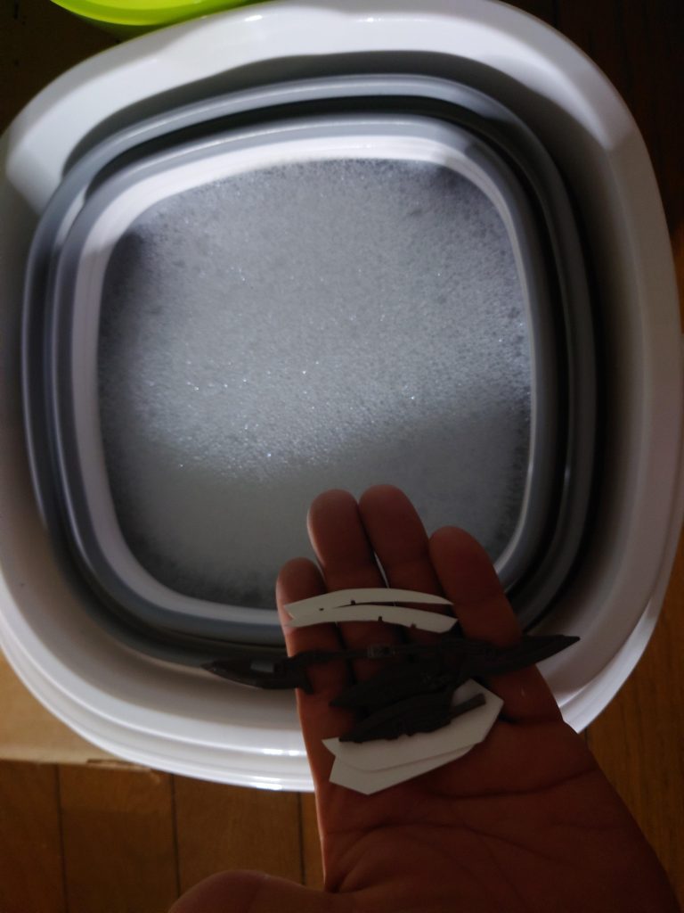 HGUCシナンジュスタインVNT 部分塗装　–3枚目/制作者：nezumi