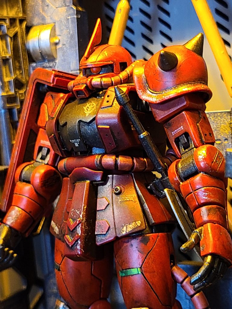 赤いザク–3枚目/制作者：Gota