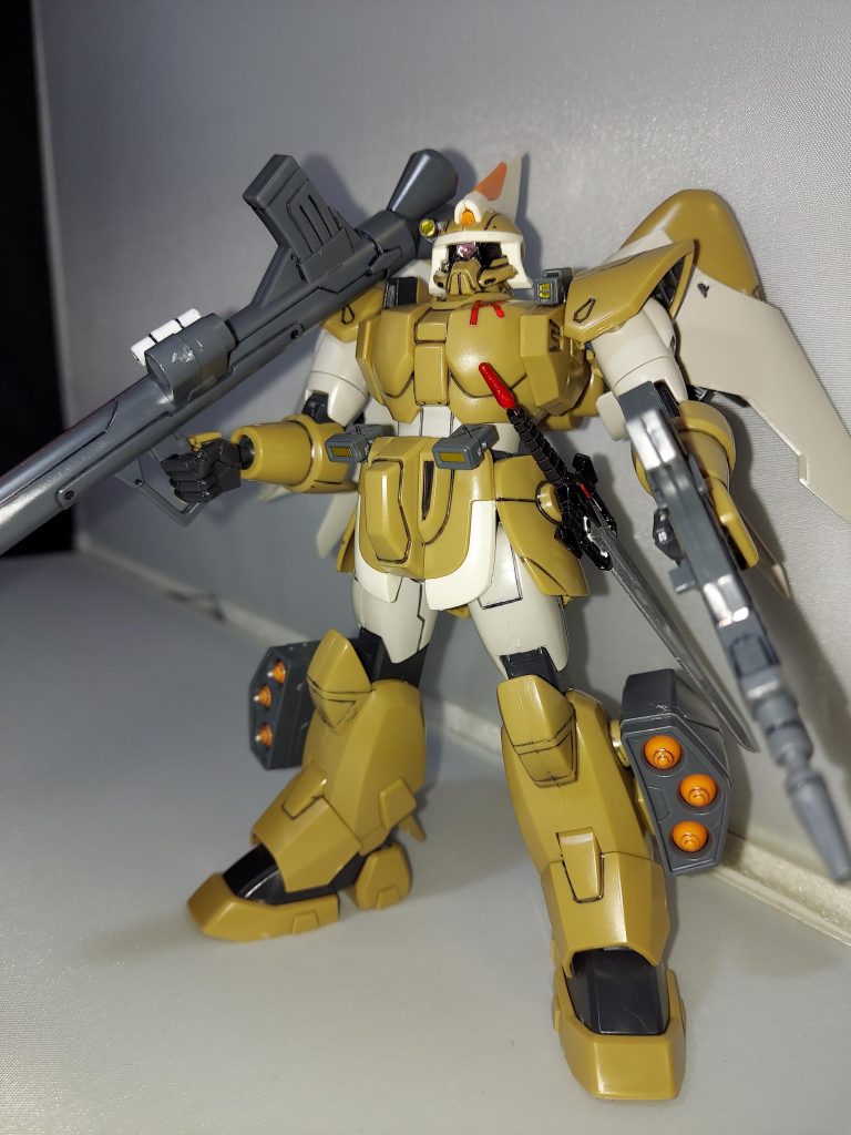 スミイレと気になる所塗装とモノアイのシールが破けてしまったのではじめてモノアイの製作に挑戦してみました(*/□\*)