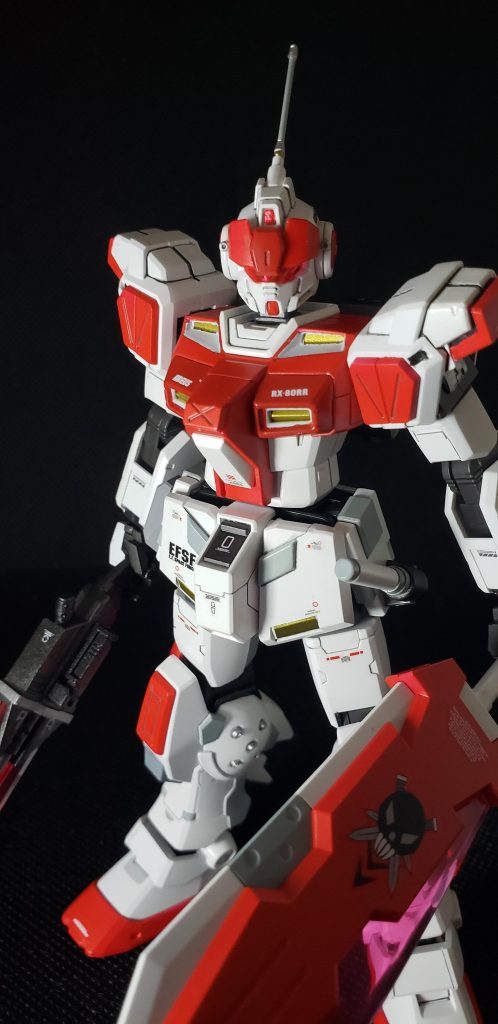 胸部パーツの塗り分けが1番大変でした。