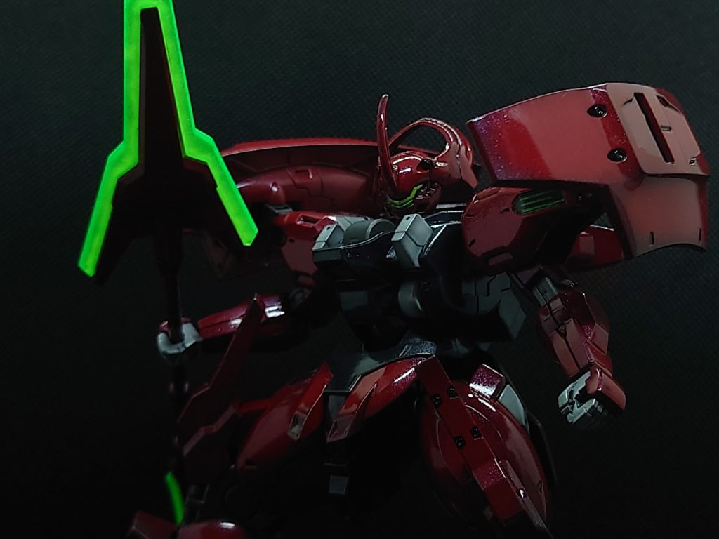 白グラデがぼんやりと