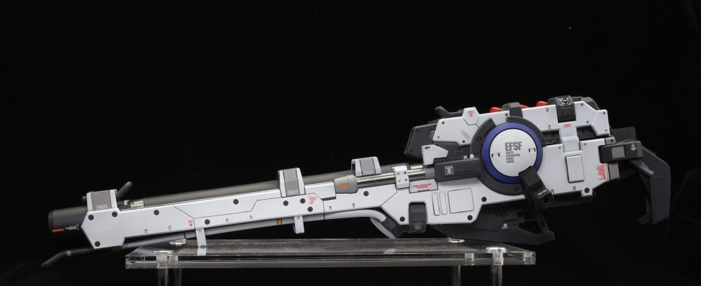 次にランチャー単体ハイニューと並べて違和感ないようにディテールアップしてます