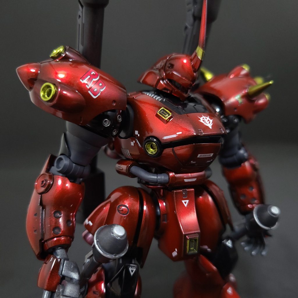 ガンダムデカールの116をメインにペタペタ