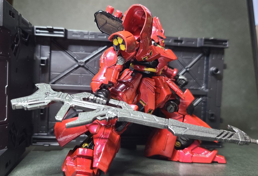 そして大好きなあのシーンのこのポーズ山田化学さんのディスプレイベースが手元に1つしか無くて、画角すべてを補えませんでした(T▽T;)