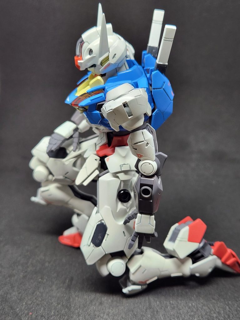 水星のキットは可動域が広くてポージングがいろいろできますが、なかなかうまいこと撮れず勉強しなくては...