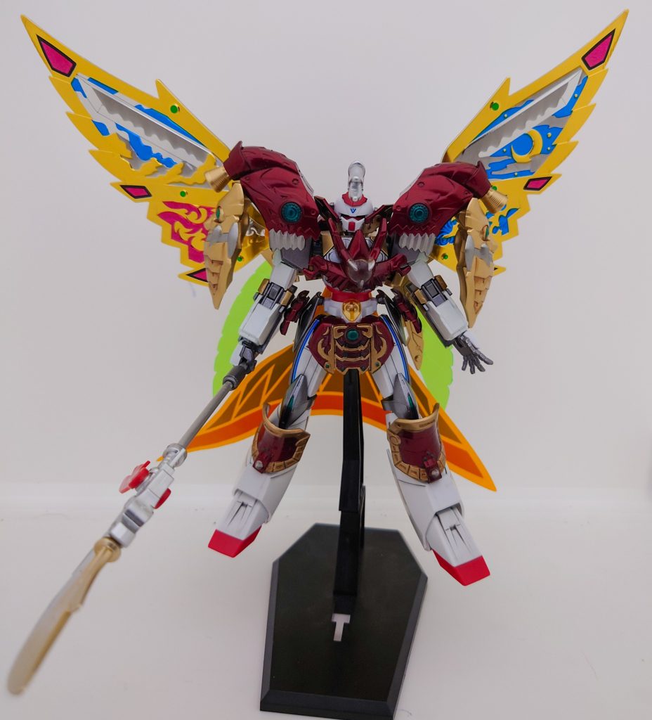 ターンエーといえば月光蝶!当然、武者ターンエーにも月光蝶あります!武者っぽい月光蝶にするのに苦労しました。