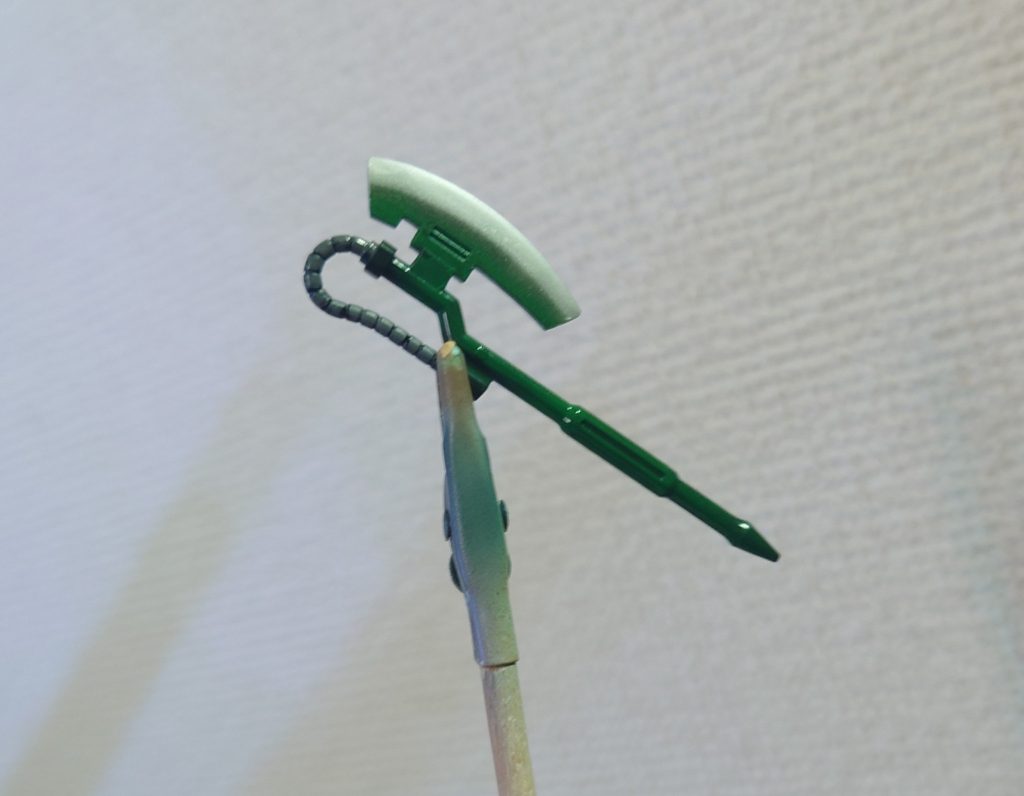 細吹きで頑張る武器、マステはやはりしない