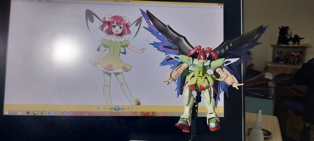 幻日のヨハネ ルビィ デスティニーガンダム–3枚目/制作者：MF