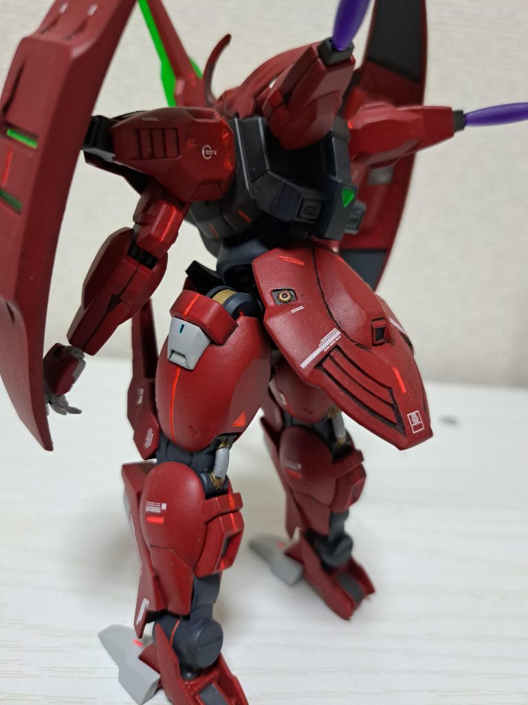 後ろ姿も気に入ってます