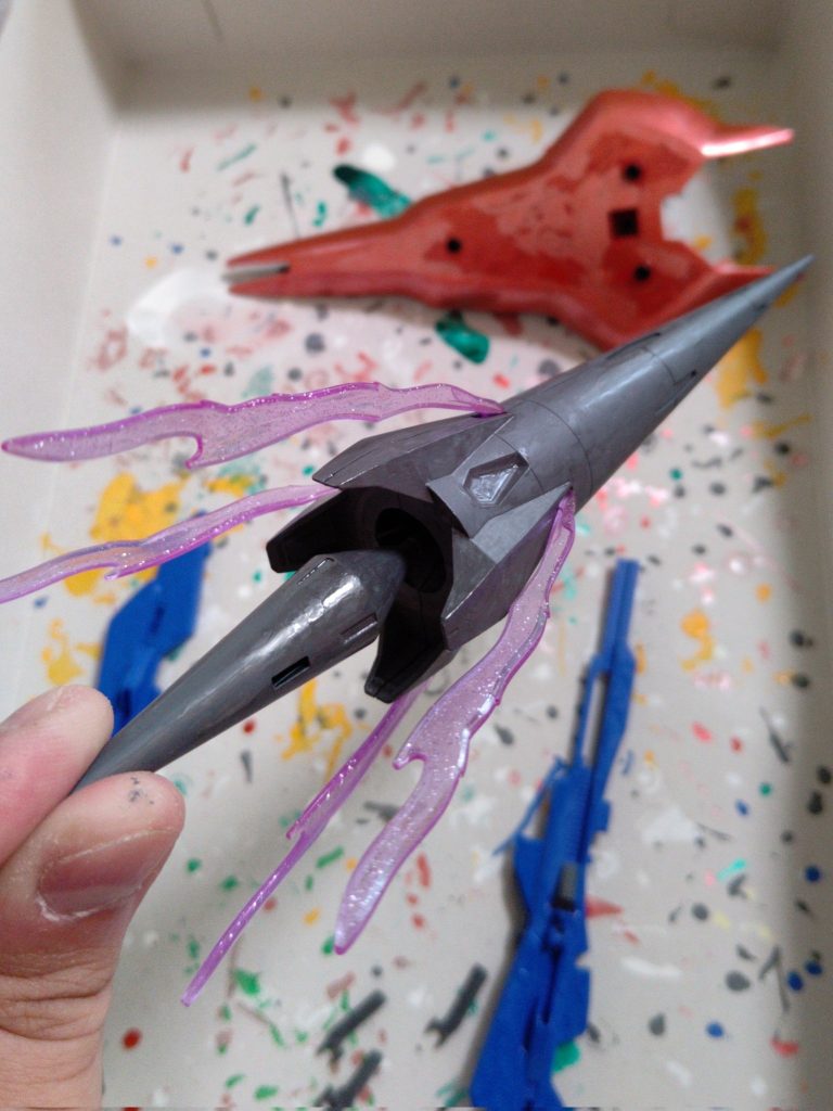 ハイパーデストランスについてHGディナイアル(ビルドバーニング)付属のエフェクトを無加工で取り付けていたりします