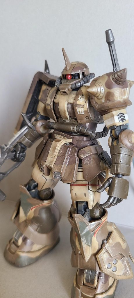 ウェザリングも結構派手にやったつもりですが、写真にするとあんまり分からないもんですね( ̄▽ ̄;)