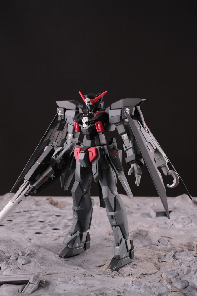 ↑全身正面。ランサーと胸とおでこは白にしてます。