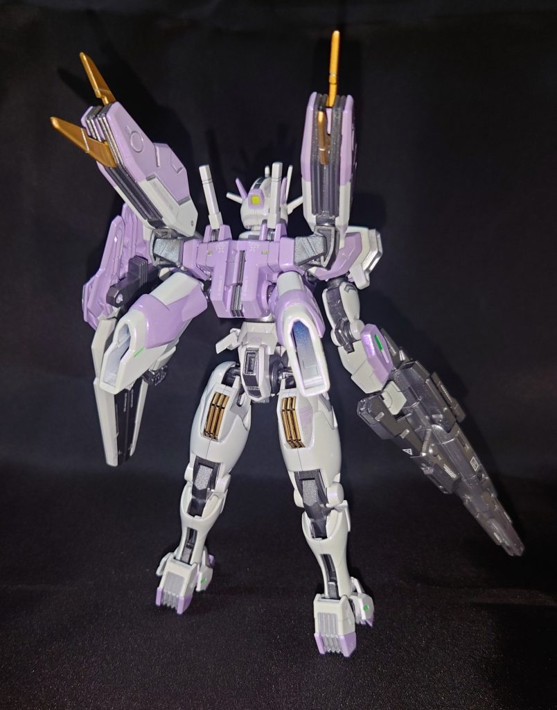 リアビューです。バックパックを塗り分けたのがちょっとしたこだわりポイント(⁠ ⁠╹⁠▽⁠╹⁠ ⁠)