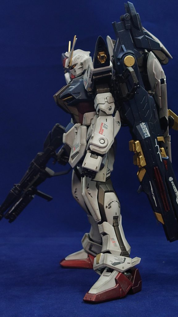 サイド大きなキャノンを取り付けています。